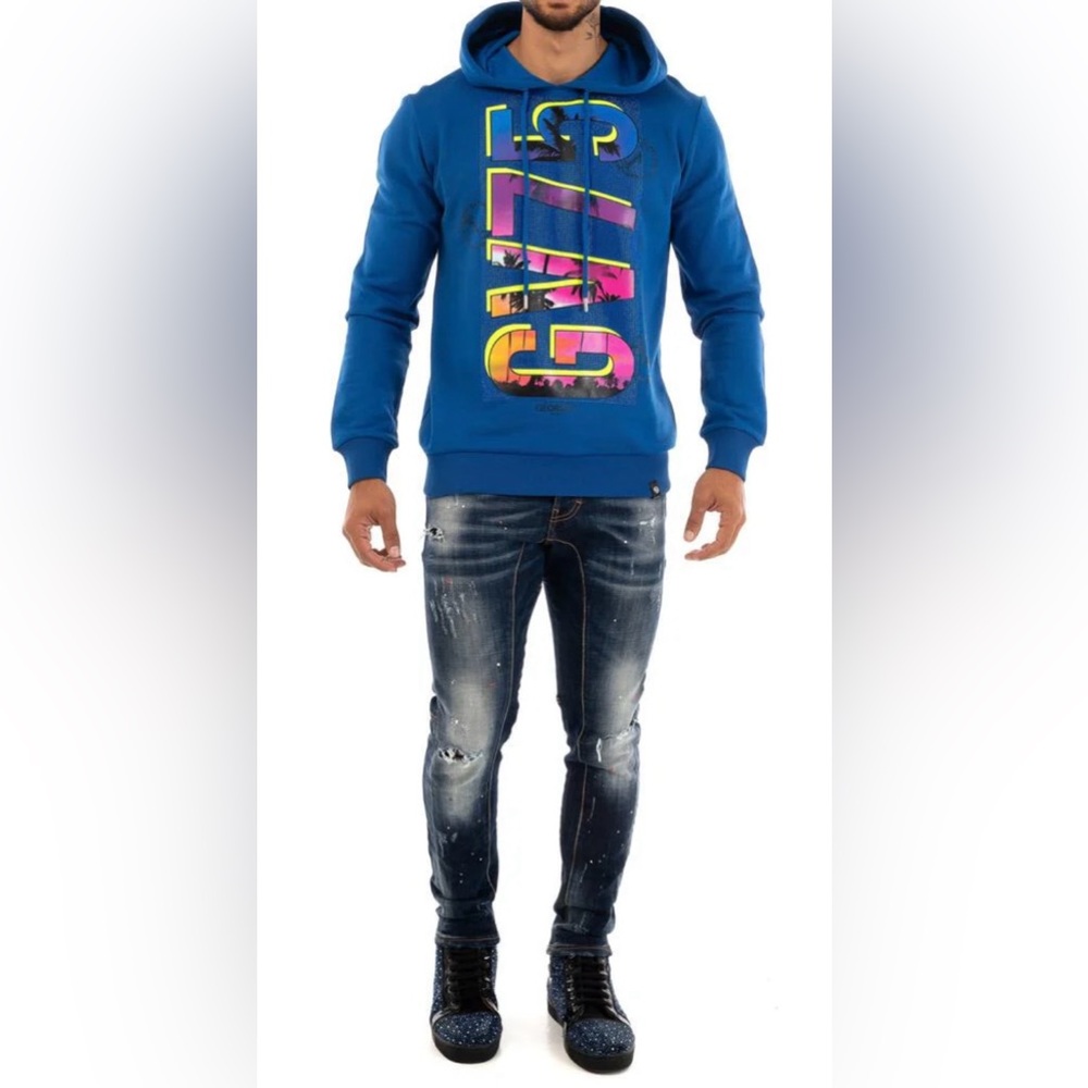 NWT Avenue George V Paris Men’s Sax Hoodie